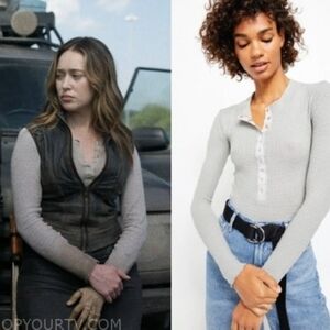 Free People One Of The Girls Henley Top